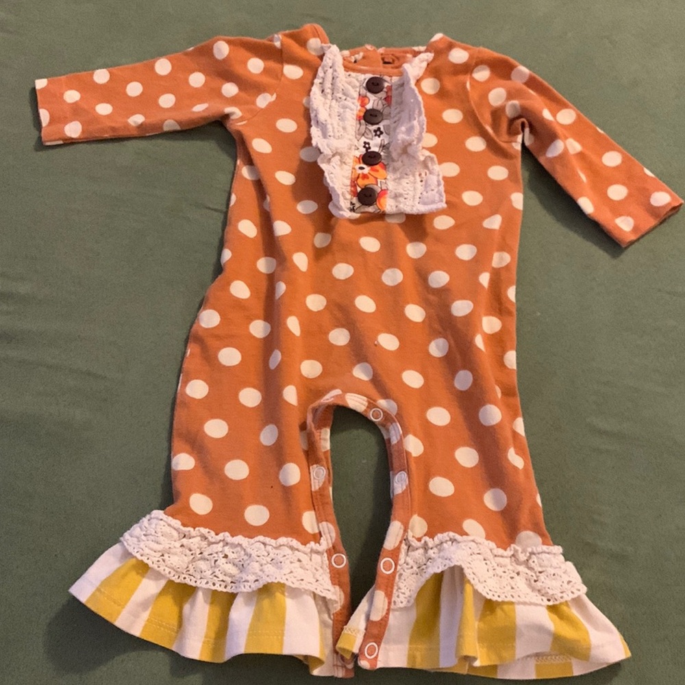 Ricrac and Ruffles 6/9m